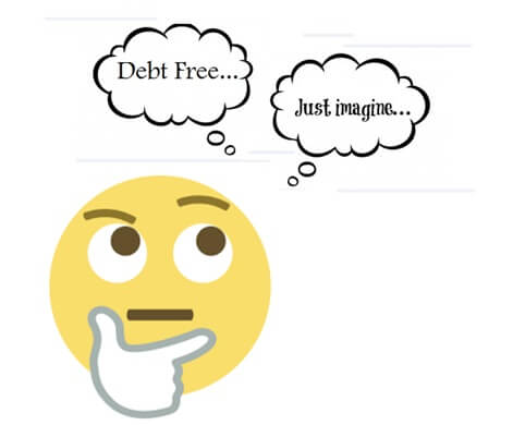 get rid of debt