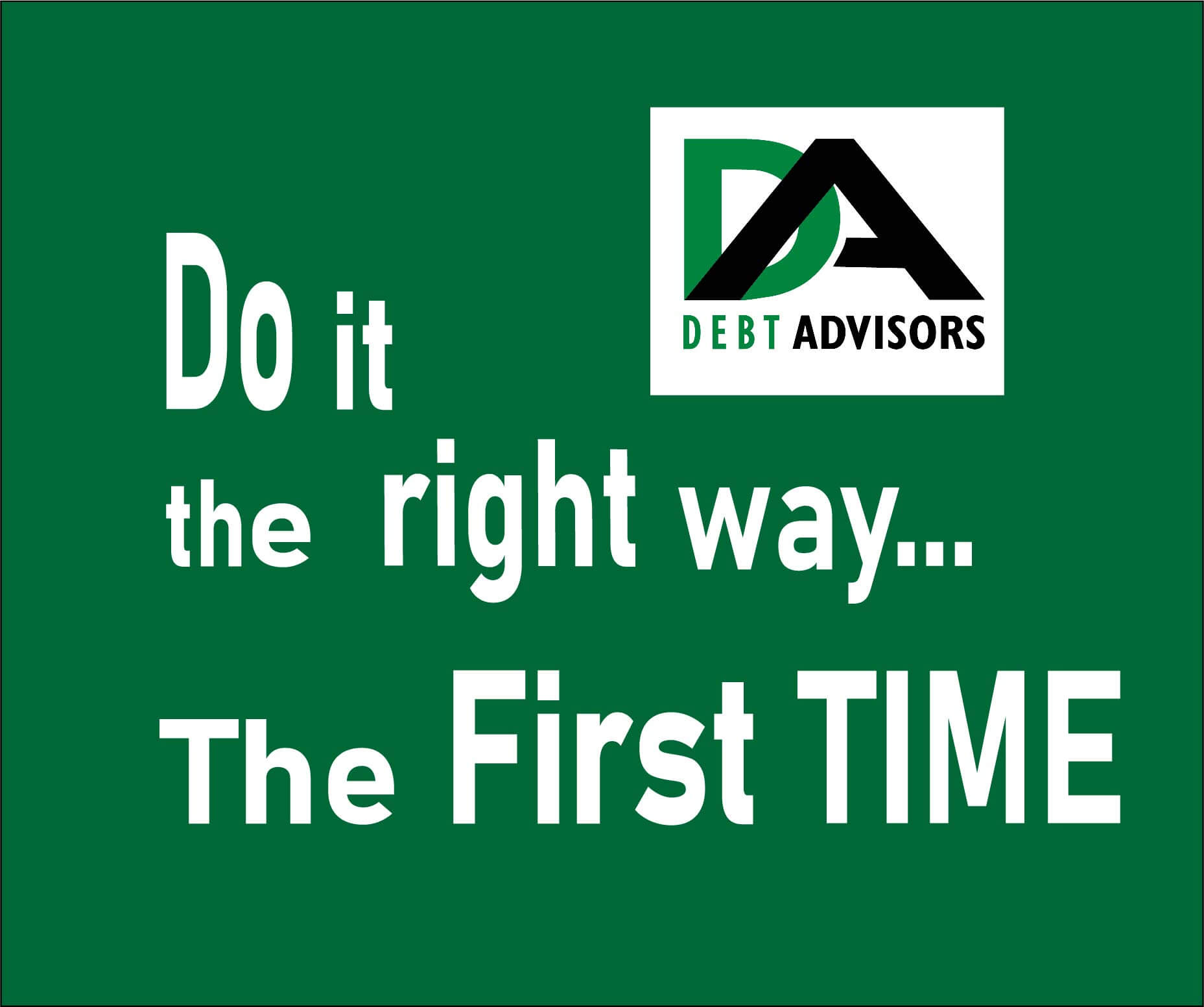 get out of debt once and for all by hiring a milwaukee bankruptcy attorney at Debt Advisors today